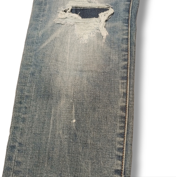 American Eagle Distressed Jeans, Size 29x32, but measures 29x30 - Picture 5 of 12